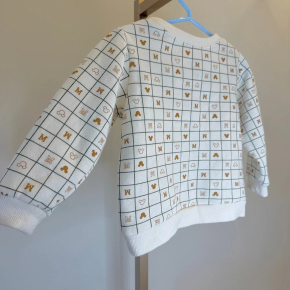 Disney Baby Unisex 18M Mickey Mouse Sweatshirt Multicolor Casual Cotton Soft - Picture 9 of 10